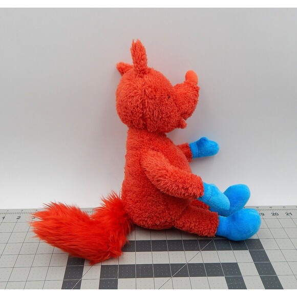 Kohls Cares Fox In Socks Plush Dr Seuss Stuffed Animal 15 Inch Embroidered Eyes - Picture 3 of 7